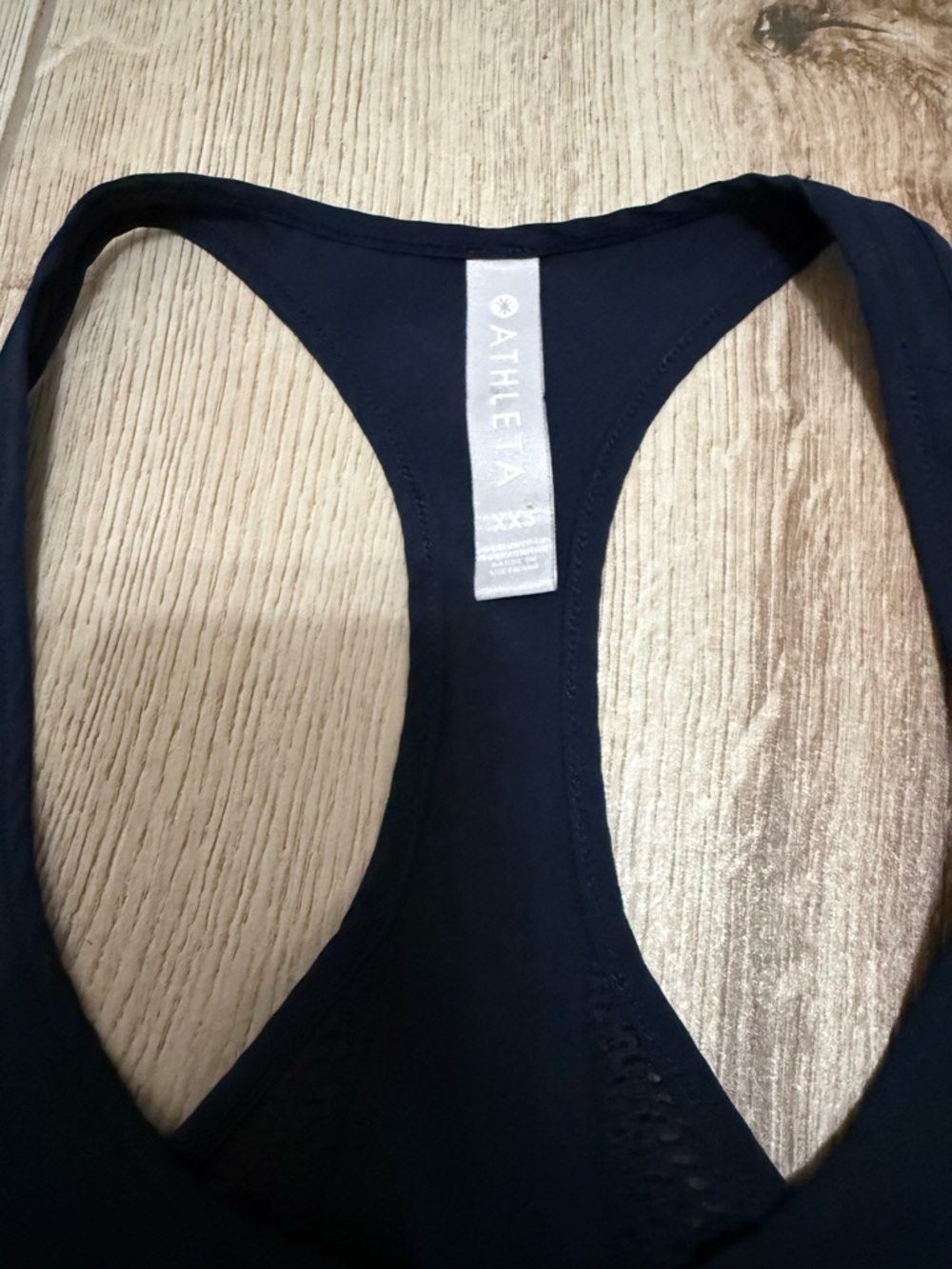 Athleta Navy Racerback Workout Tank - Picture 5 of 8